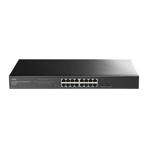 16-Port Gigabit Cloud Easy-Managed Switch with 2 SFP