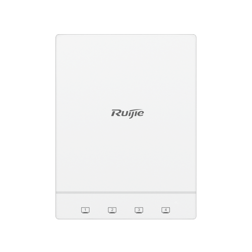 RG-AP180, Wi-Fi 6 Dual Radio 1.775 Gbps Indoor Wall Plate Wireless AP