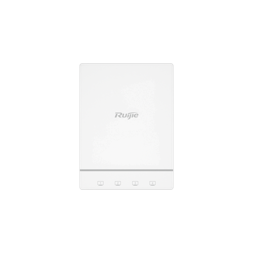 RG-AP180(V3), Wi-Fi 6 Dual-Radio 2.976 Gbps Indoor Wall Plate Access Point