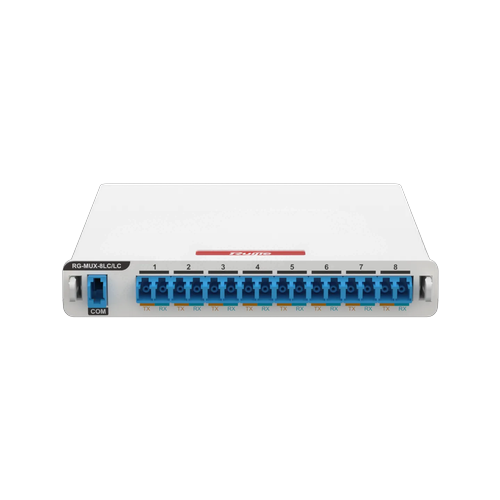 RG-MUX-8LC/LC All-Optical Modular 8-Port Transparent Distribution Device
