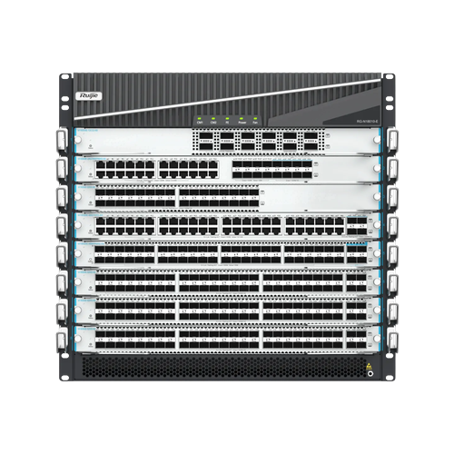 RG-N18010-E High-density Large-buffer Core Switch for Cloud Architecture Network