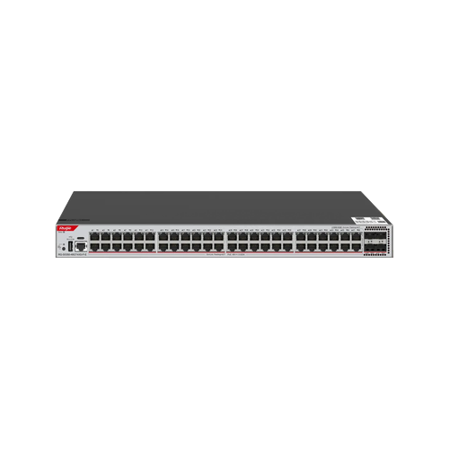 RG-S5350-48GT4XS-P-E 48-Port GE Layer 3 Managed Access Switch with PoE+, 4-Port 10GE Uplink