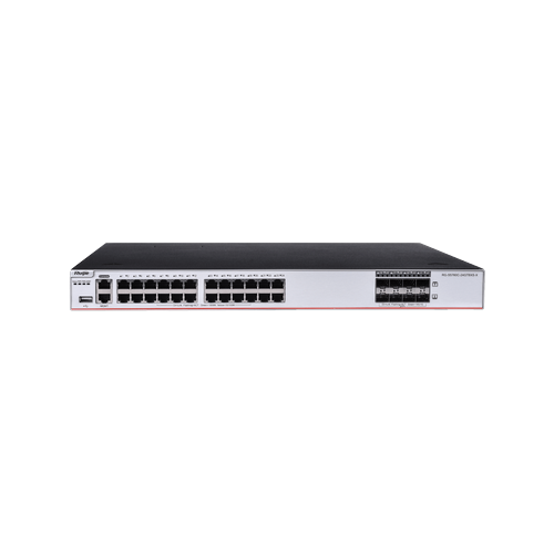 RG-S5760C-24GT8XS-X 24-Port Layer 3 Enterprise-Class Core or Aggregation Switch, 8-Port 10GE Uplink